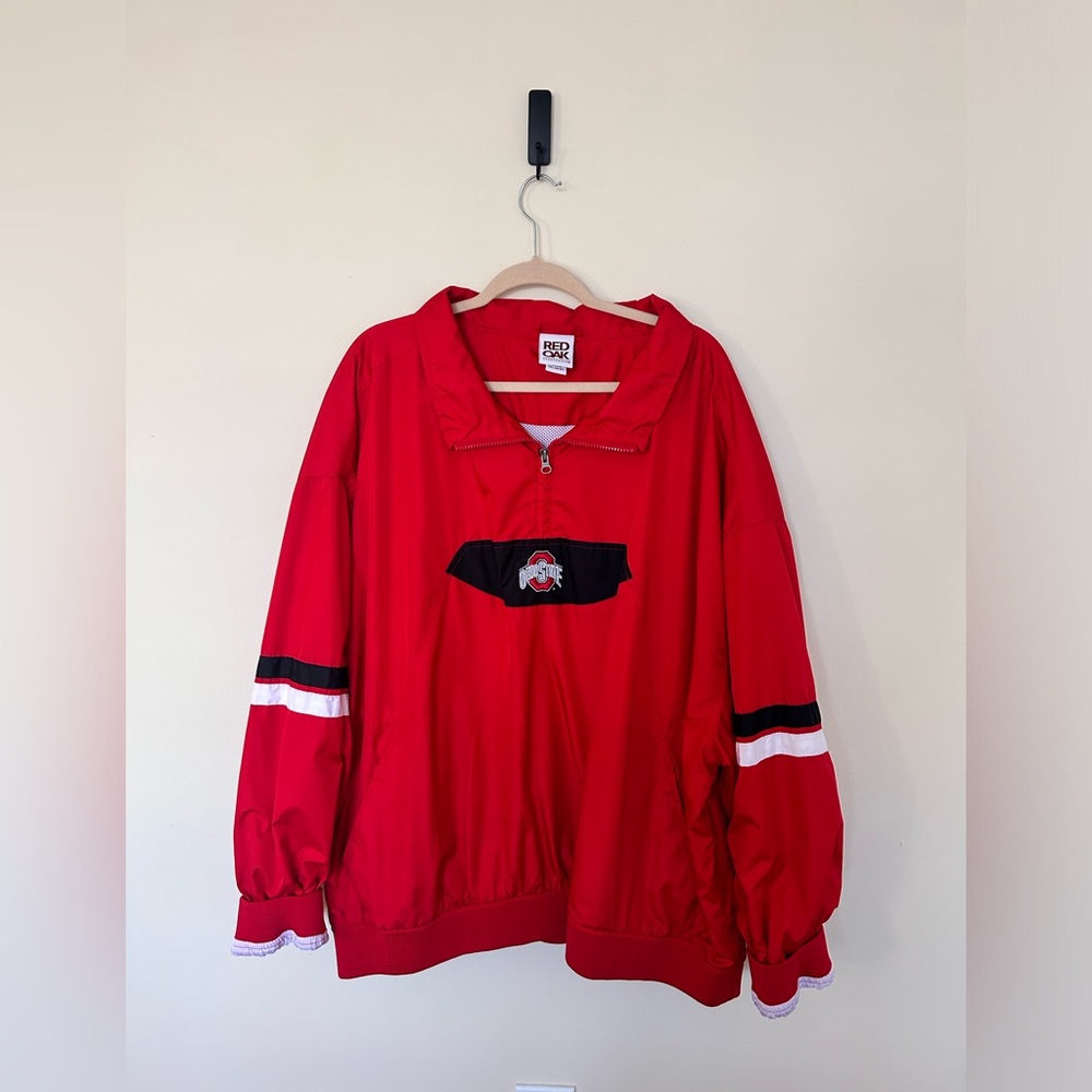 OSU QUARTER ZIP WINDBREAKER